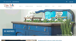 Desktop Screenshot of dixiebellepaint.com